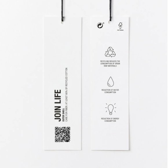 Zara Combination Textured Tweed Denim Mini Skirt S - Picture 6 of 8